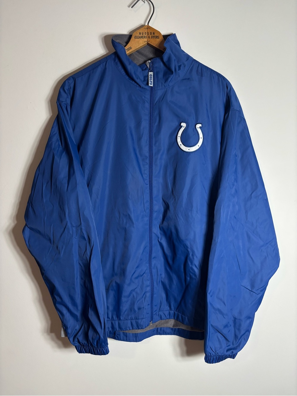 NFL Indianapolis Colts Football Warmup Jacket Large